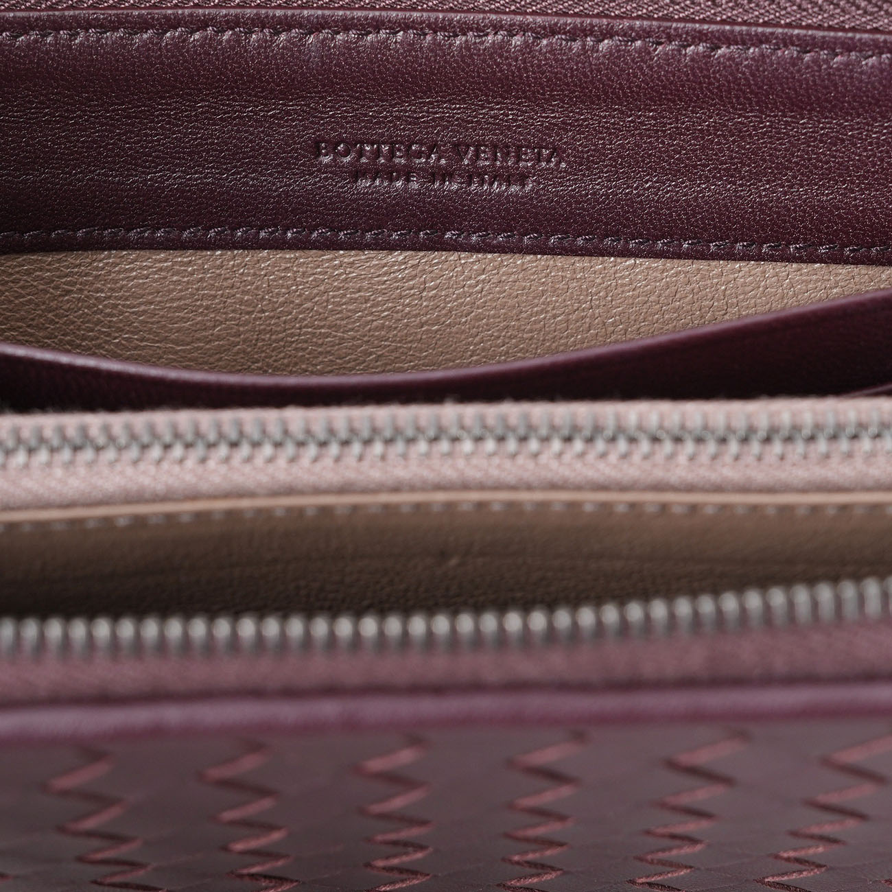 BOTTEGA VENETA(USED)보테가베네타 인트레치아토 장지갑